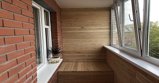 Отделка, остекление, утепление балконов в Топках от 210 руб. м/2.