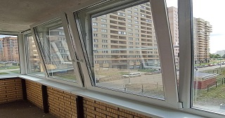 Остекление балкона Топки цена от 9940 руб. м/п. за 51 часов